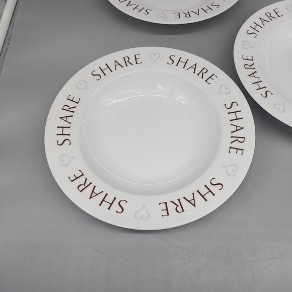 PAMPERED CHEF "Share" Bowl Round Up from the Heart 2015 ~ Set Of 3 - Picture 2 of 5